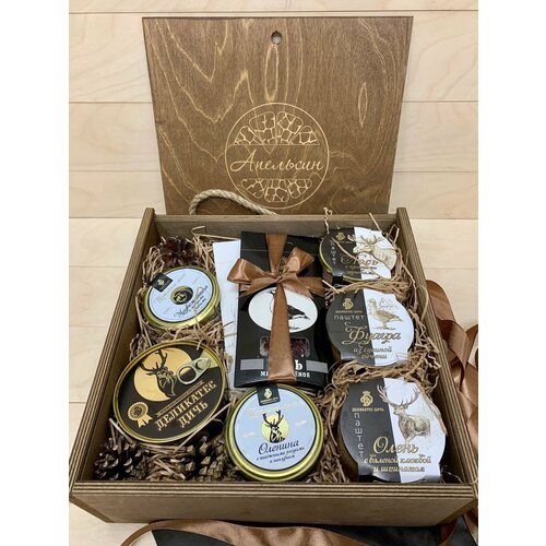 Подарок с деликатесами из дичи, 0843