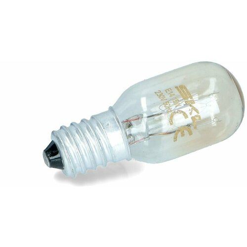 Лампочка накаливания (15W, E14) для холодильника WHIRLPOOL вирпул 481981728393