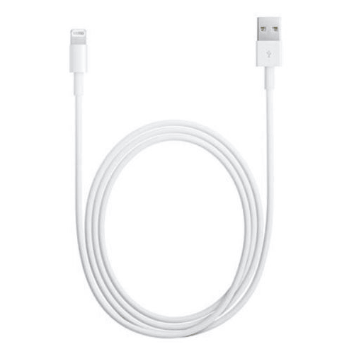 Кабель Apple Lightning(m) - USB 2.0 typeA(m), length 1 m, white A1480 горящие скидки deppa spring usb to apple lightning 1 5m white