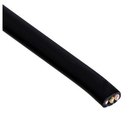 Кабель ЭлПроКабель ВВГП-нг(А) LS 3x1.5мм2 100м ГОСТ медь черный - фото №3