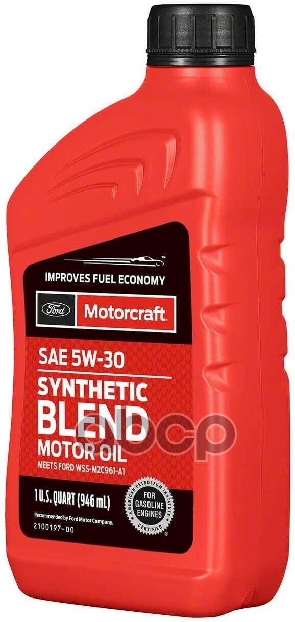 Premium Synthetic Blend 5W-30 (946 Мл *12 Шт) MOTORCRAFT арт. XO5W30Q1SP