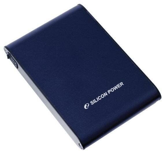 Внешний жесткий диск 2.5" USB3.0 1 Tb Silicon Power Armor A80 SP010TBPHDA80S3B синий - фото №9