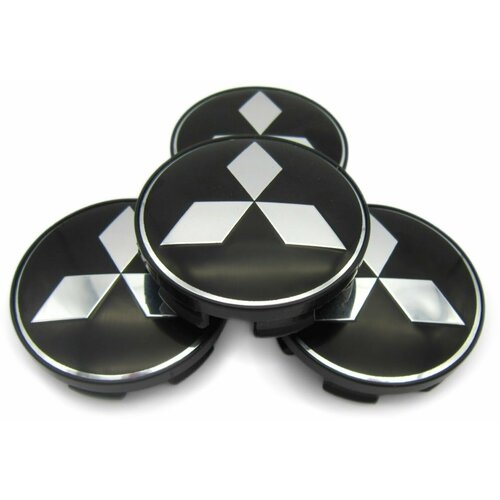 Колпачок заглушка для литого диска СКАД Митсубиси черный 565112 мм 1 шт 419₽