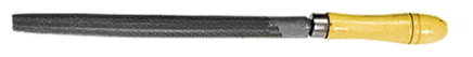 Напильник, 150 мм, полукруглый, деревянная ручка, СИБРТЕХ 16323 - фотография № 2