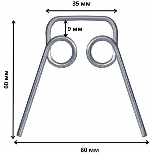 Пружинка (пружина) малая ремонтная возвратно - поворотная для детского трехколесного самоката.