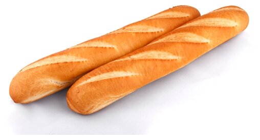 ЕвроХлеб Багет французский европейский хлеб, 2 шт. по 230 г