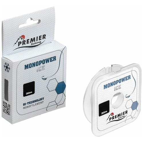 леска premier fishing monopower universal pr mu t 016 100 Леска Premier fishing MONOPOWER ICE PR-MI-T-030-30