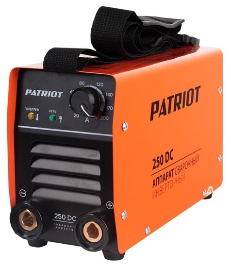 Аппарат сварочный инверторный PATRIOT 250DC MMA (605302521) PATRIOT