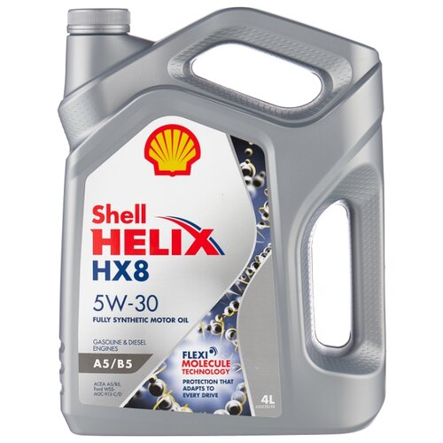 фото Моторное масло shell helix hx8 a5/b5 5w-30 4 л