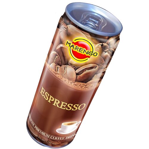 Кофейно-молочный напиток MARENGO Эспрессо , ж/б, 240 мл. 4шт