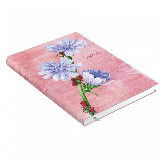 Книга для записей Aquarelle Полевые цветы 80л КЗАК6802928