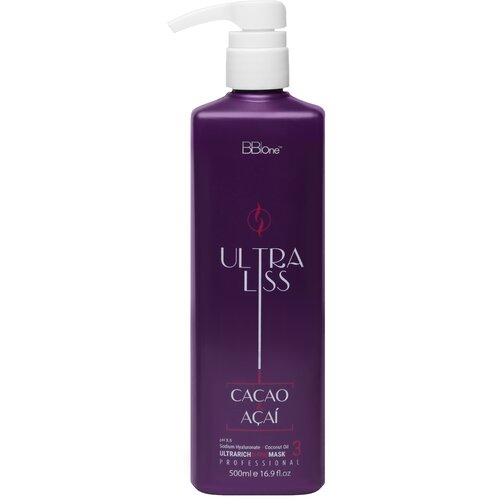 Маска Ultra Liss Cacao&Acai Ultra Rich Mask 500 мл