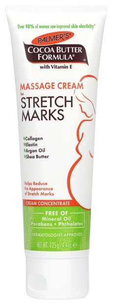 Palmers Крем для тела массажный for Stretch Marks от растяжек, 125 г