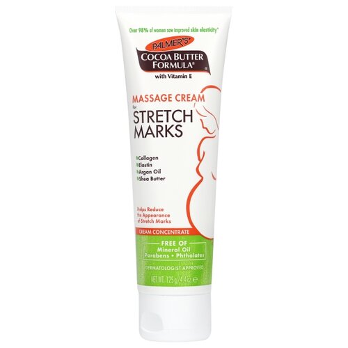 Palmer's Крем для тела массажный for Stretch Marks от растяжек, 125 г palmer’s массажный крем против растяжек 125 г