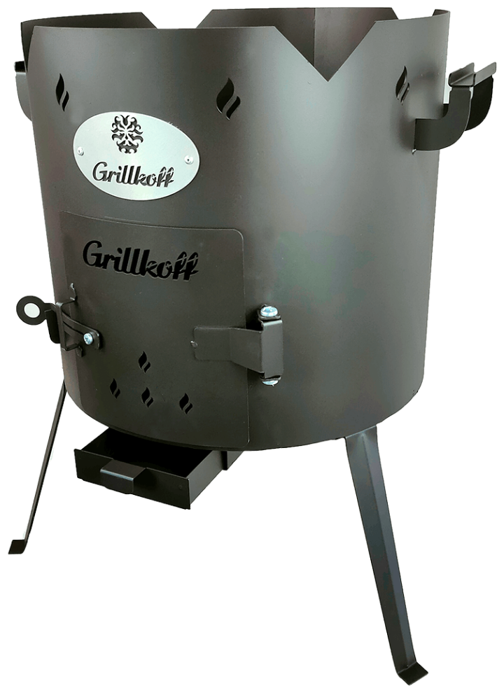 Учаг / печь GRILLKOFF для казана 12 л сталь 2мм (537358) - фотография № 3