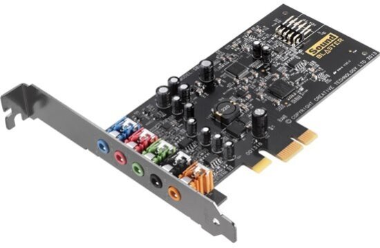 Звуковая карта CREATIVE Sound Blaster AUDIGY FX PCI Express (70SB157000000)