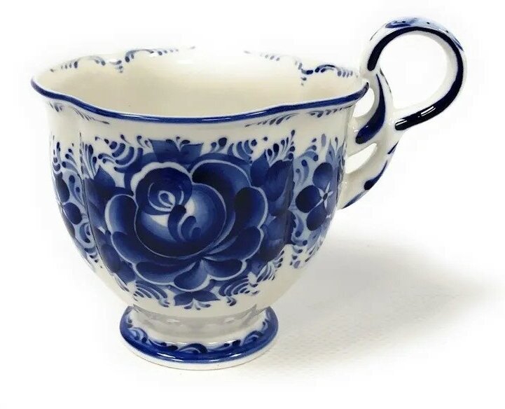 фото Чашка "Домашняя" фарфор