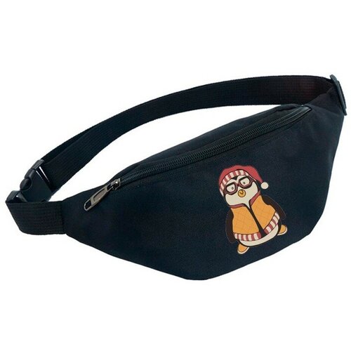 фото Сумка поясная noname, черный