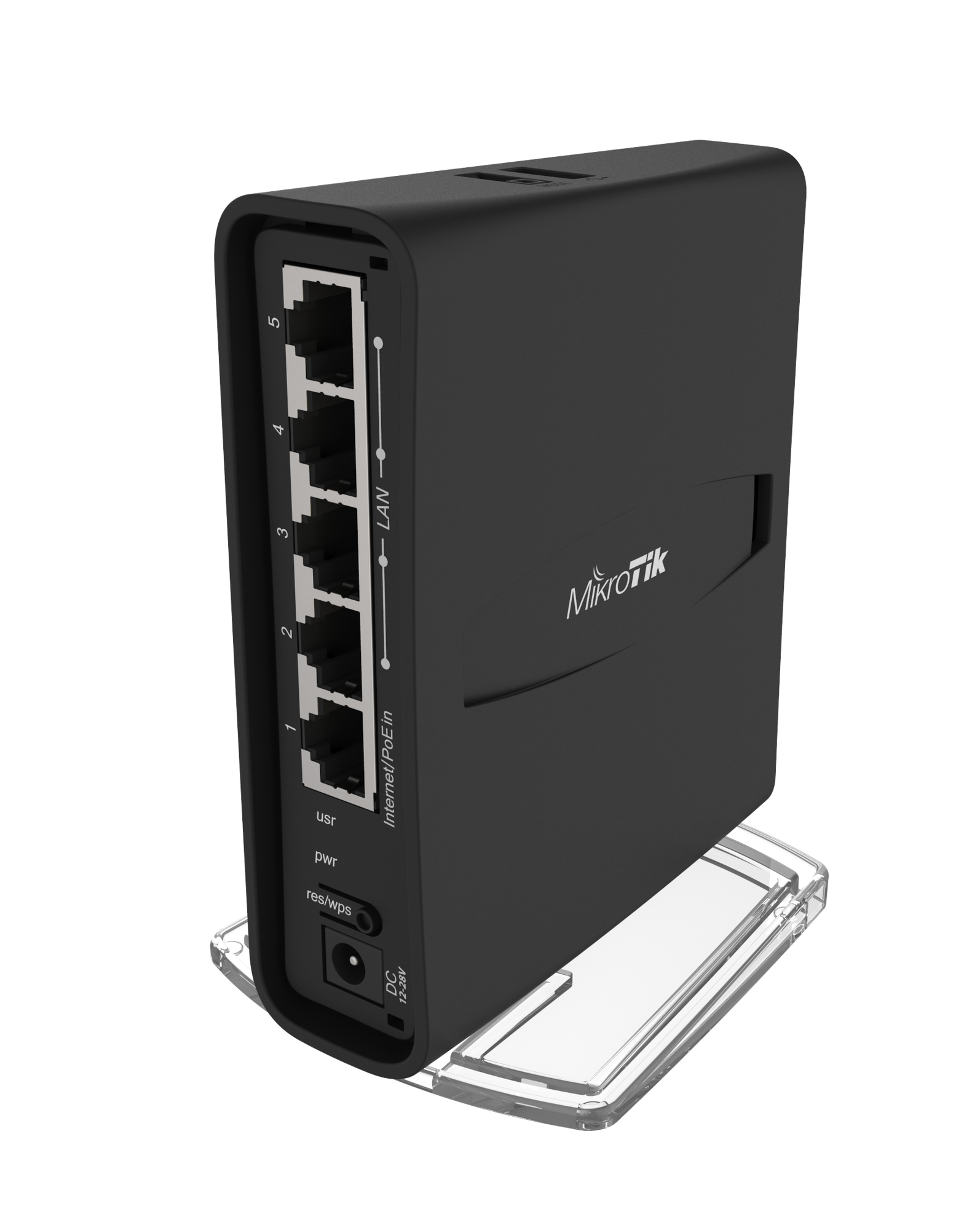 Беспроводной маршрутизатор MikroTik hAP AC2 802.11abgnac 2.4 ГГц 5 ГГц 5xLAN USB черный RBD52G-5HacD2HnD-TC - фото №4