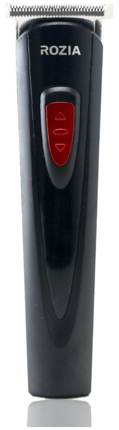 Машинка для стрижки волос Rozia черного цвета, триммер для бритья, беспроводная машинка для стрижки - фотография № 2
