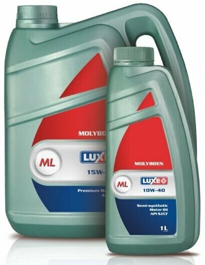 Полусинтетическое моторное масло LUXE Standard 10W-40 — фото 1