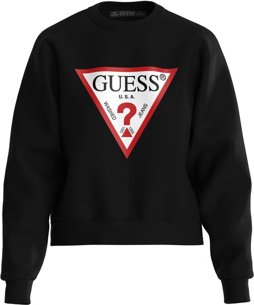 Свитшот GUESS, размер M, черный