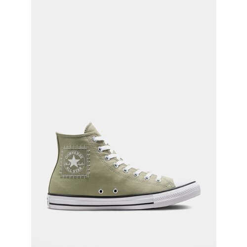 Кеды Converse Chuck Taylor All Star, демисезон/лето, высокие, размер 8.5US (42EU), хаки