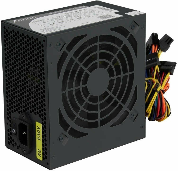 Блок питания PowerMan PM-600ATX-F-BL