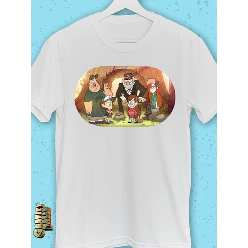 фото Футболка размер 50, белый, черный hilari geek