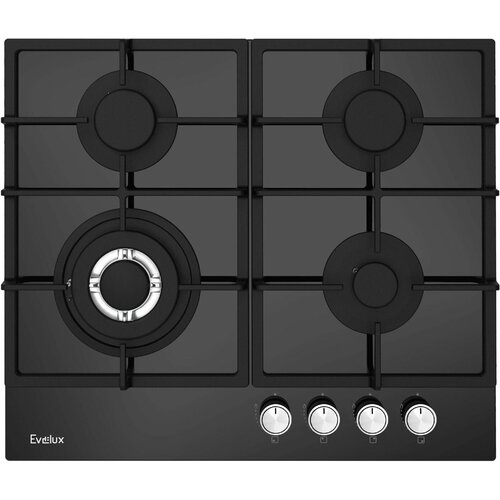 Газовая варочная панель Evelux HEG 655 BG черный 1899000₽