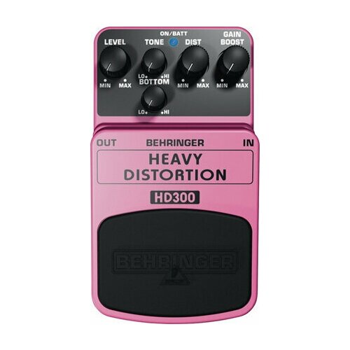 heavy electronics el oso bass distortion эффект для бас гитары дисторшн BEHRINGER HD300 - педаль эффектов 'хэви метал'-дисторшн, индивидуальные регуляторы