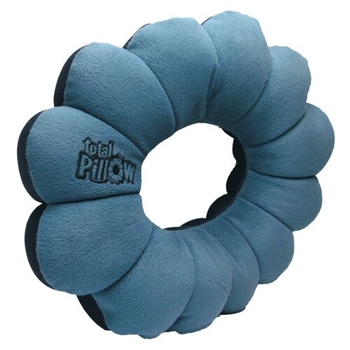 фото Подушка для шеи total pillow трансформер, синий