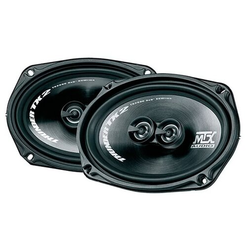 3-полосные овальные коаксиальные динамики 550 Вт 6х9 2 шт MTX TX269C 634900₽
