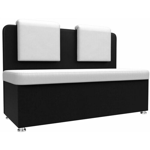 Кухонный прямой диван Маккон 2-х местный, Экокожа, Модель 101360