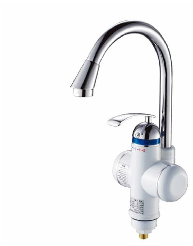 Смеситель для кухни Potato P0055 водонагревающий с высоким изливом
