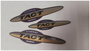 Наклейки на скутер Tact standup (3шт) 0905B фиолет