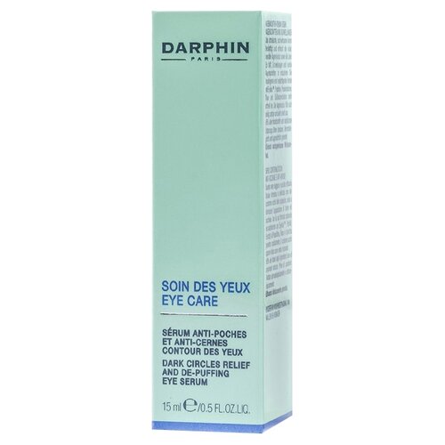 Darphin Сыворотка от темных кругов и отеков Dark Circles Relief and De-Puffing Eye Serum, 15 мл