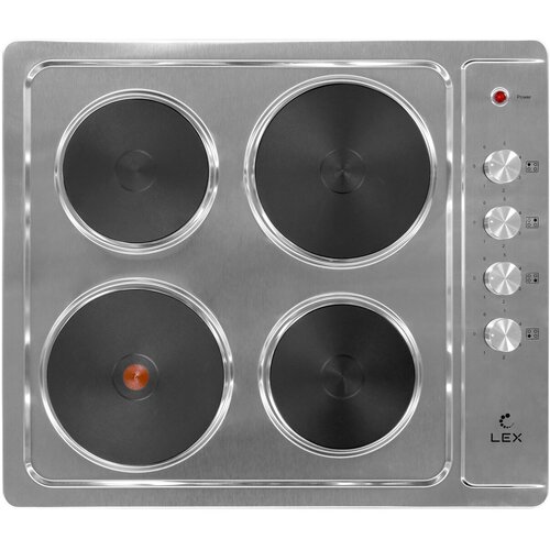 Электрическая варочная панель LEX EVS 640 IX нержавеющая сталь 1488700₽