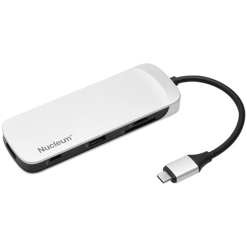Разветвитель USB 30 KINGSTON Nucleum c-hubc1-sr-en серебристый 1159200₽
