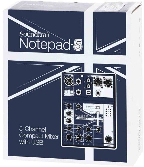 Микшерный пульт Soundcraft Notepad-5 - фото №9