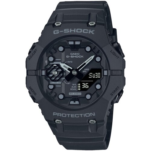 Наручные часы CASIO G-Shock GA-B001-1A, белый, черный casio g shock ga 100bp 1a