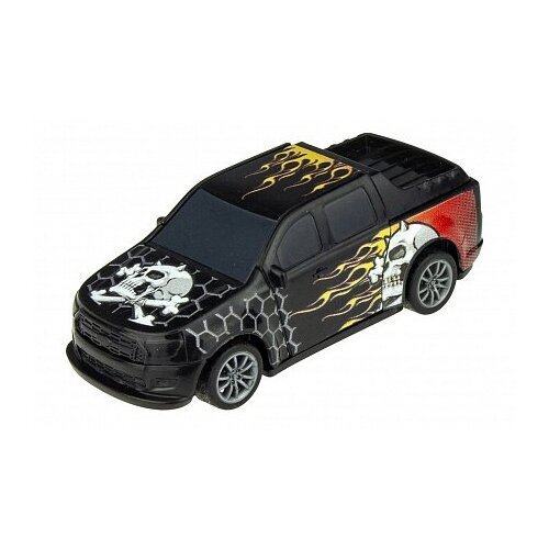 Внедорожник 1 TOY CrashFest Jolly Roger (Т17090-10), 10 см, черный