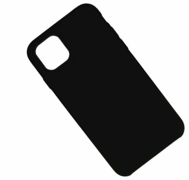 Чехол для iPhone 12 mini PromiseMobile силиконовый Soft Touch <черный>