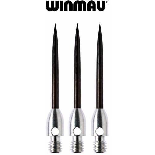 дротики 26gr winmau cyclone steeltip с подвижной иглой запасной комплект игл в комплекте Сменные иглы Winmau Point Converters Aluminium. С Softip на Steeltip.