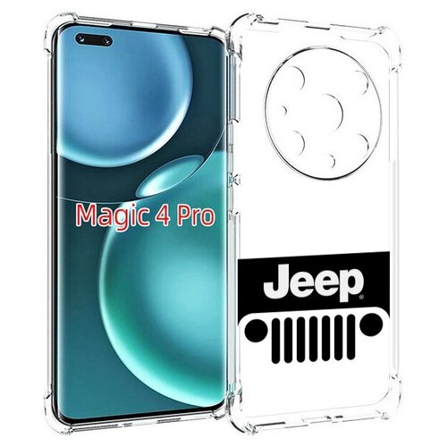 Чехол MyPads jeep-джип-3 мужской для Honor Magic4 Pro / Magic4 Ultimate задняя-панель-накладка-бампер чехол mypads chery 3 мужской для honor magic4 pro magic4 ultimate задняя панель накладка бампер