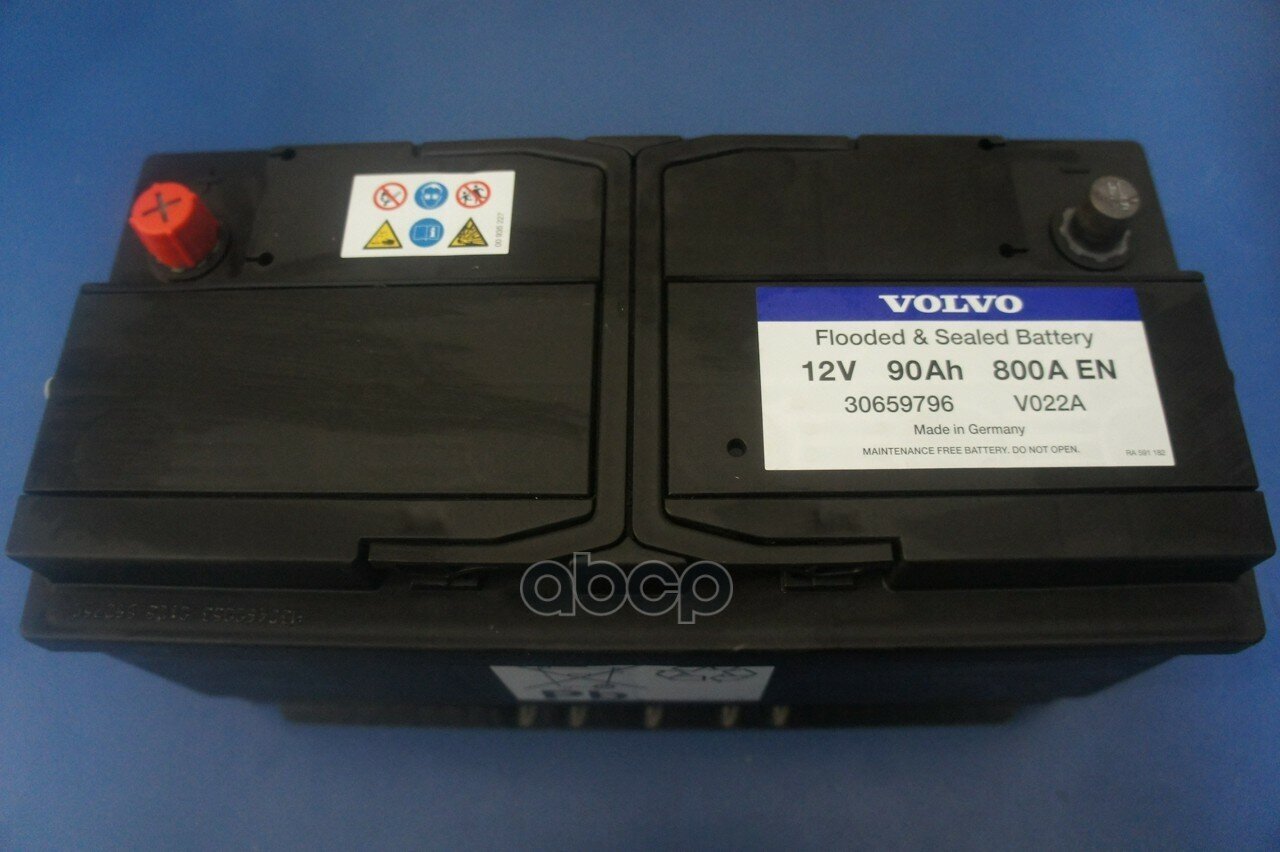 Аккумулятор 12V 90Ah 800A(En) /- + /350X180x175 /Cs04 VOLVO арт. 30659796