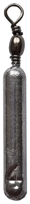 Набор рыболовных грузил "Палочка на вертлюге" 4, 6, 8, 10, 12, 14гр по 10шт (всего 60шт) в органайзере, дропшот, отводной поводок - фотография № 4