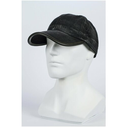 Бейсболка Karoca летняя, подкладка, размер 57-58, черный