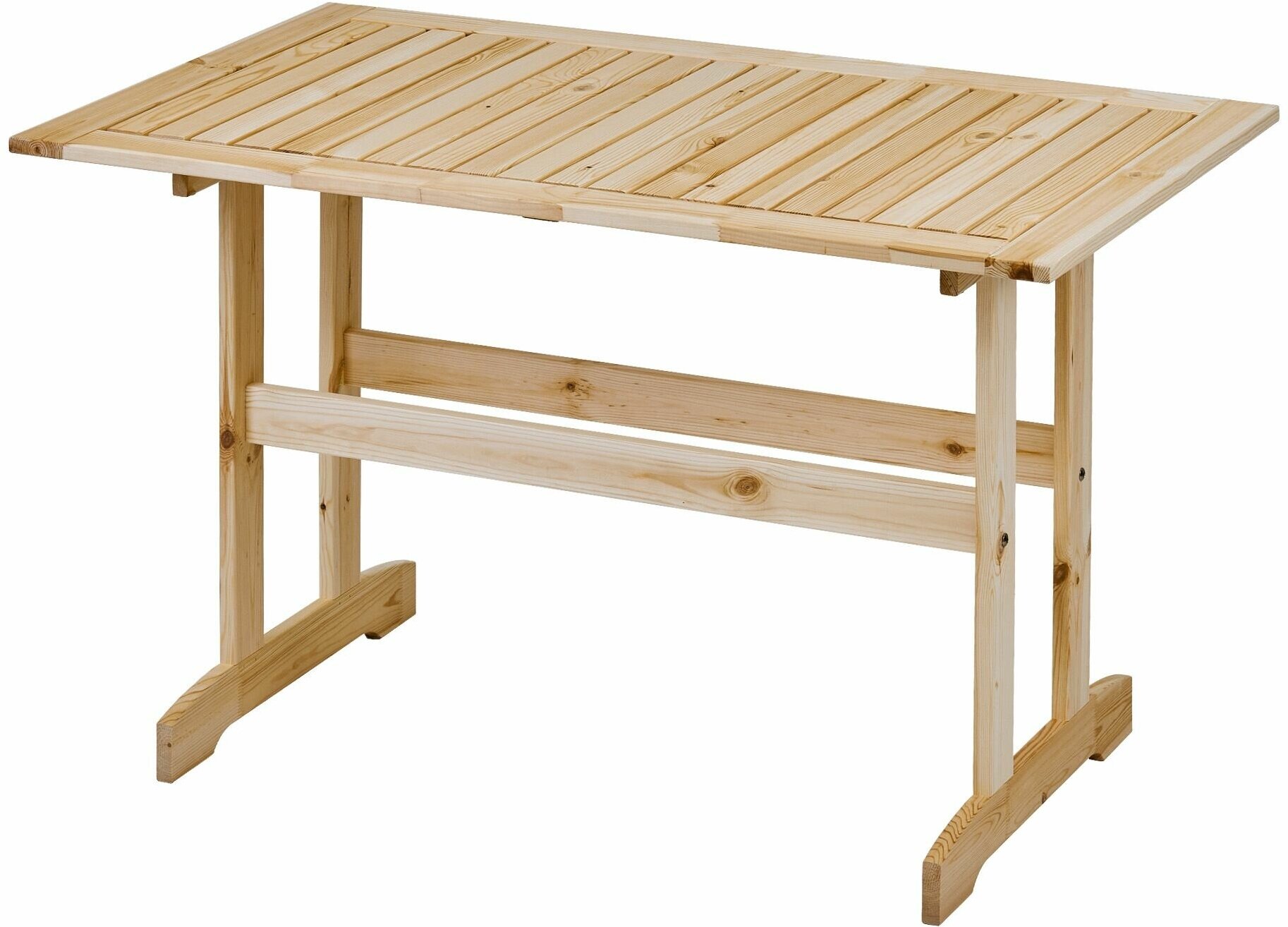 Стол деревянный для сада и дачи, 120*70см, стэнхамн