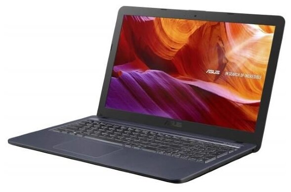 156 Ноутбук ASUS VivoBook 15 A543MA-DM1198 1920x1080 Intel Pentium Silver N5030 11 ГГц RAM 4 ГБ LPDDR4 SSD 256 ГБ Intel UHD Graphics 605 Endless OS 90NB0IR7-M23190 серый